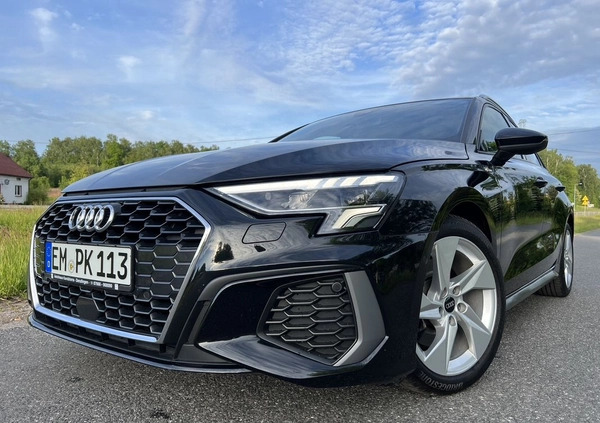 Audi A3 cena 110700 przebieg: 36000, rok produkcji 2020 z Żnin małe 781